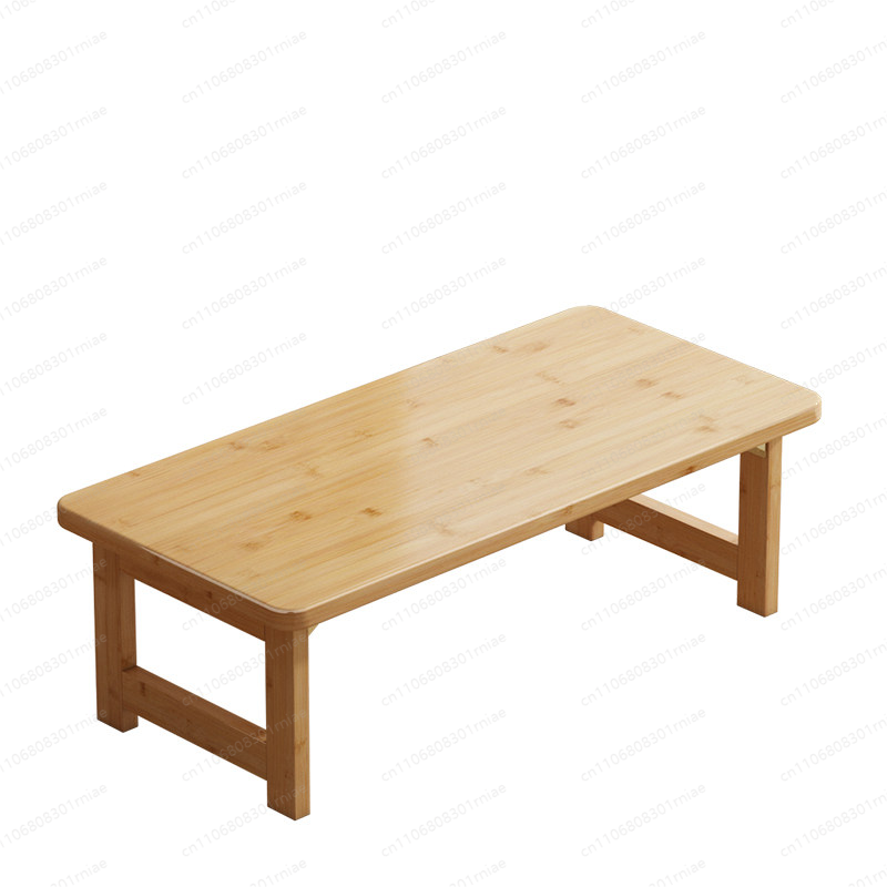 Desk Setup Ideas - Mesa Kang de Bambu Sólido, Dobrável,