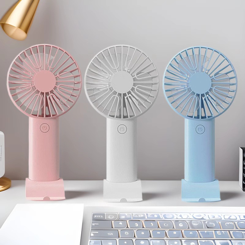 Desk Setup Home - Mini ventilador portátil 3 em 1,