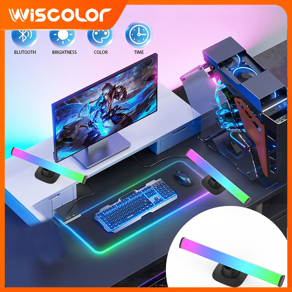 Desk Setup Led Strip - Barra de luzes LED RGB com