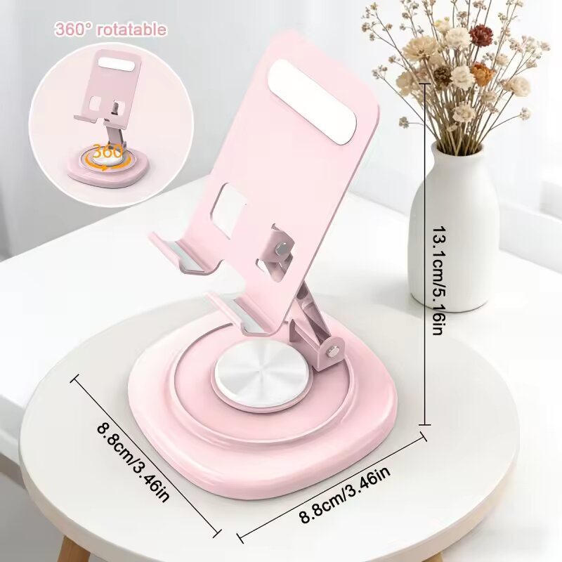Desk Setup Stand - Suporte de Telefone de Mesa Rotativo