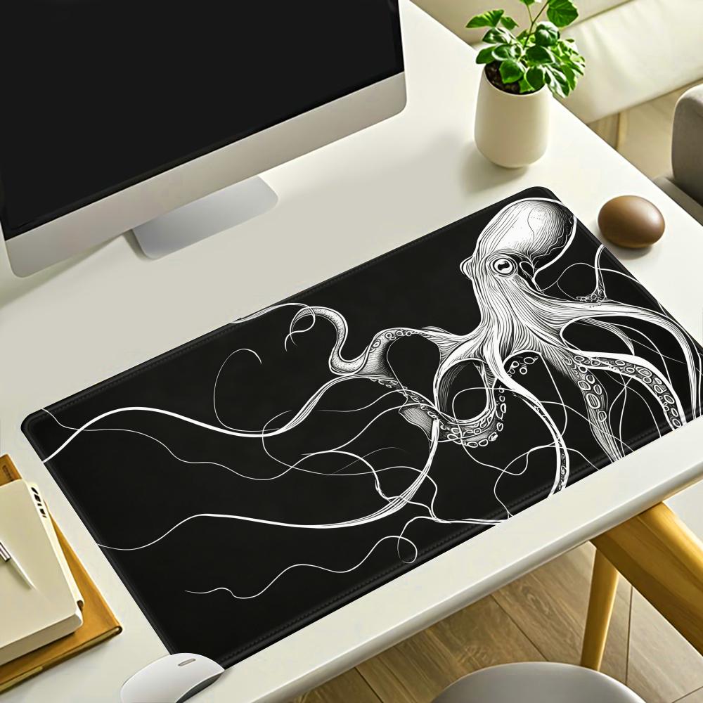 Desk Setup Or Set Up - Mouse Pad Octopus HYBXAXC, Mouse Pad
