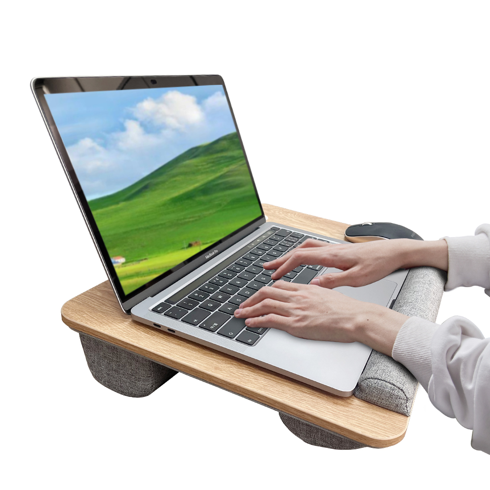 Desk Setup Ideas - Mesa de estudo suspensa de madeira