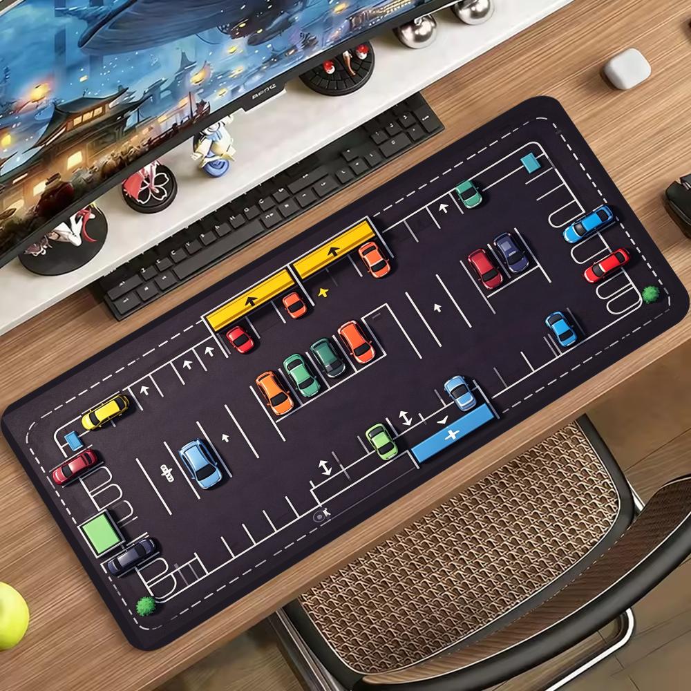 Desk Setup Workspace - Mouse Pad Grande de Borracha Antiderrapante