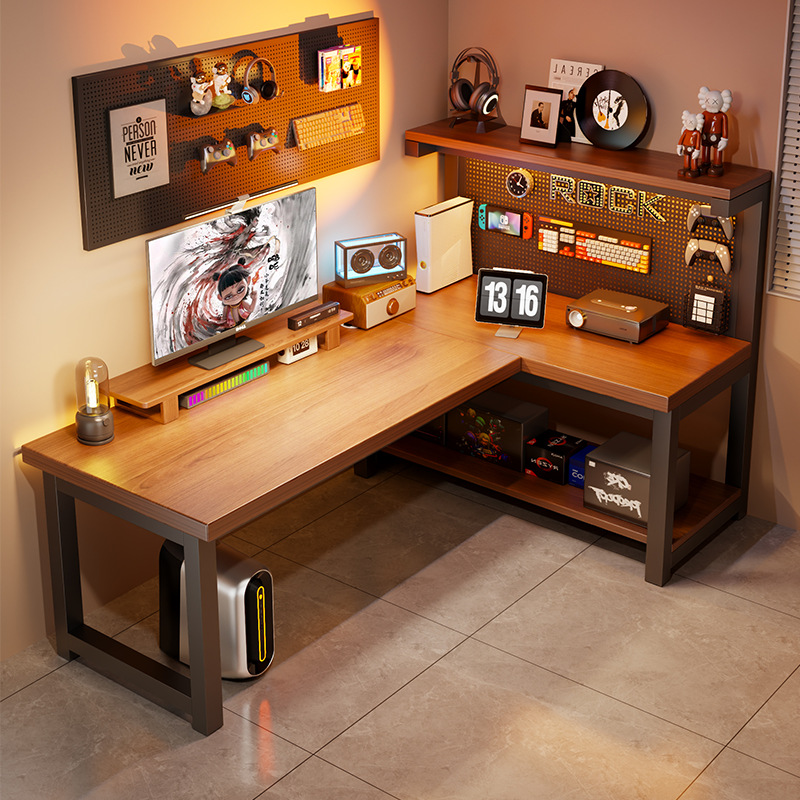 Desk Setup Ideas - Mesa de Computador Moderna em L