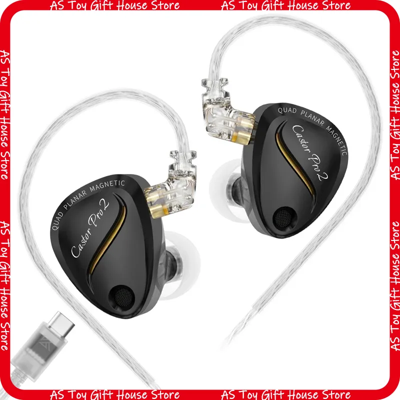 Desk Hifi Setup - Fone de ouvido intra-auricular KZ Castor