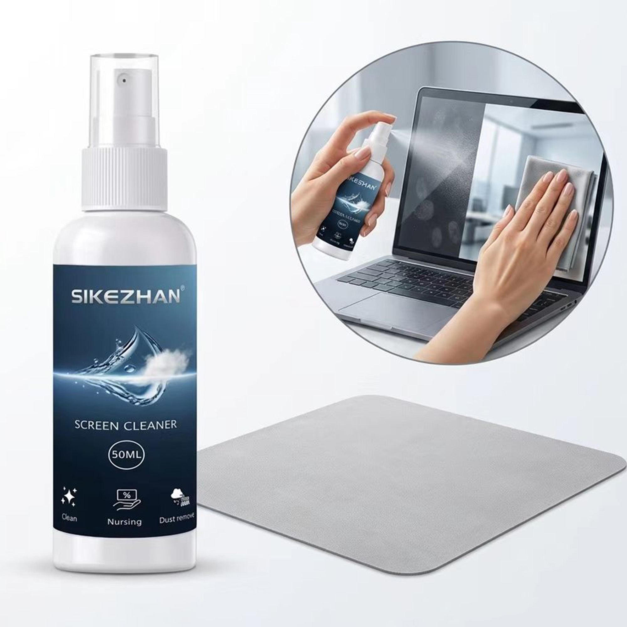Monitor Cleaning Kit - Kit de Spray Limpador de Tela