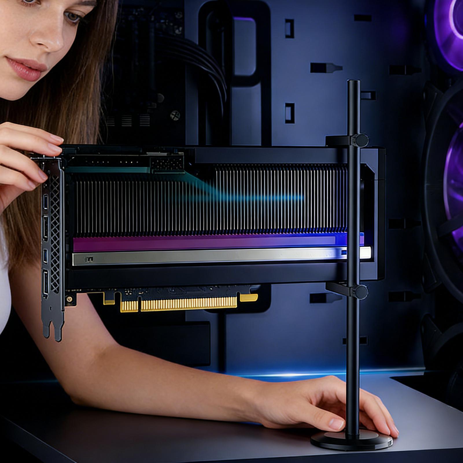 Desk Setup Videos - Suporte para GPU com Jack Magnético