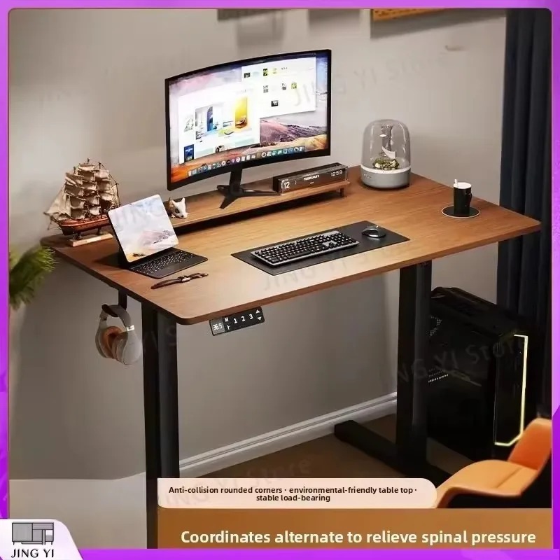 Desk Setup Bedroom - Mesa de Escritório Elétrica Ajustável em