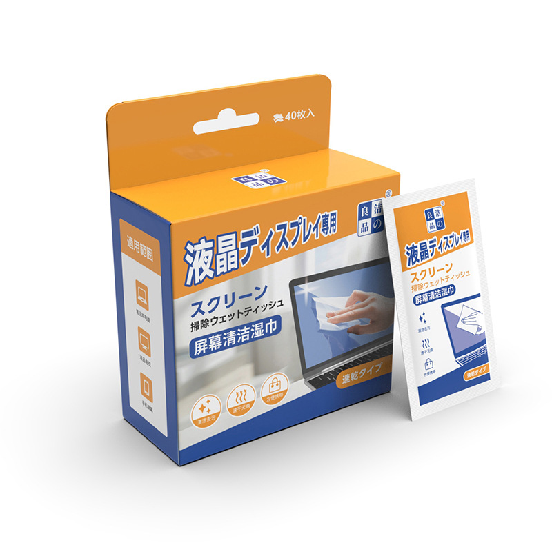 Monitor Cleaning Kit - Lenços de Limpeza de Tela Sem