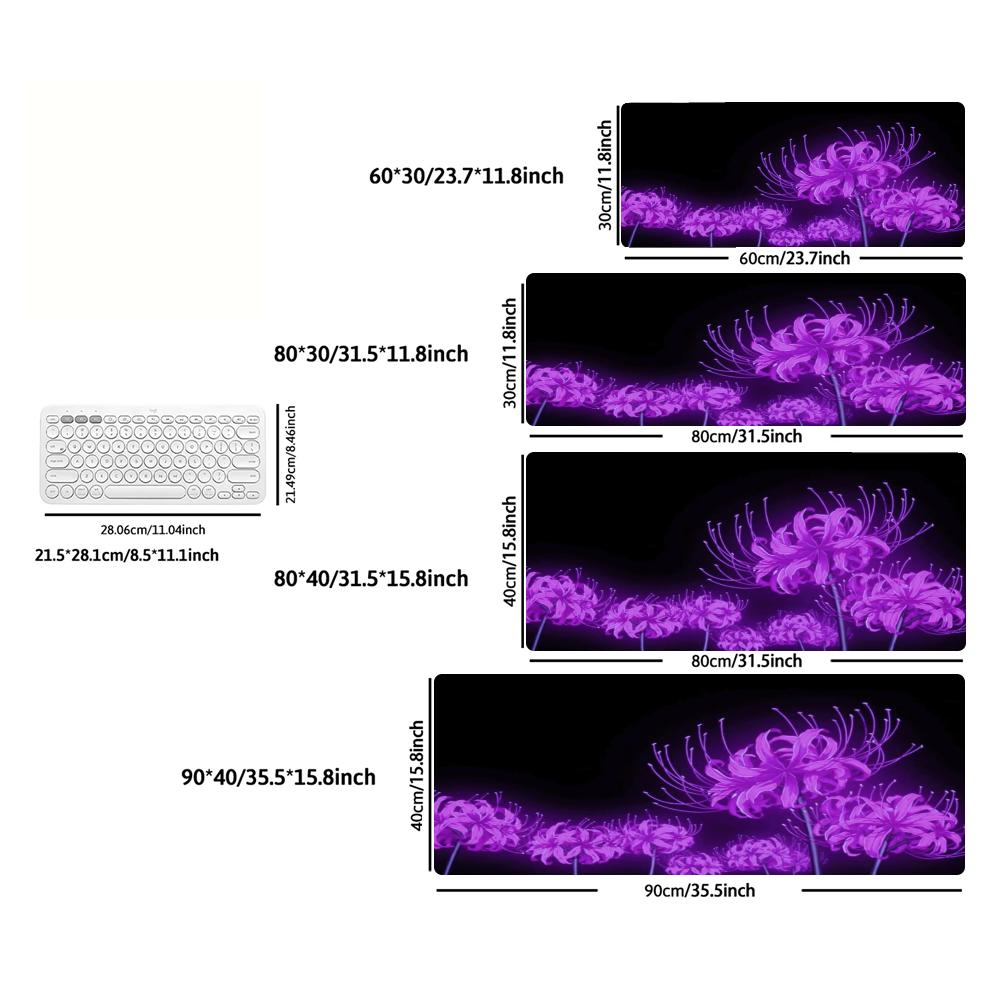 Mousepad XXL Gótico Lycoris Ra - Desk Setup Red avaliação e preço