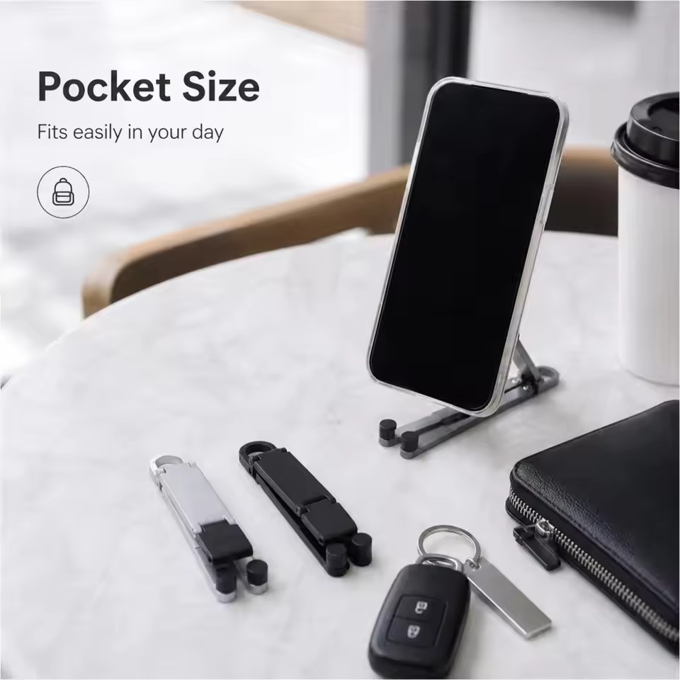 Suporte de Telefone Dobrável p - Desk Setup Stand avaliação e preço