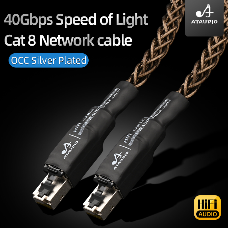 Cabo de rede rj45 de alta velo - Desk Hifi Setup avaliação e preço