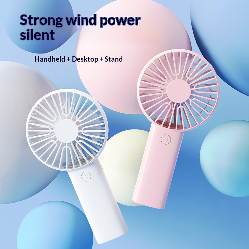 Mini ventilador portátil 3 em  - Desk Setup Home avaliação e preço