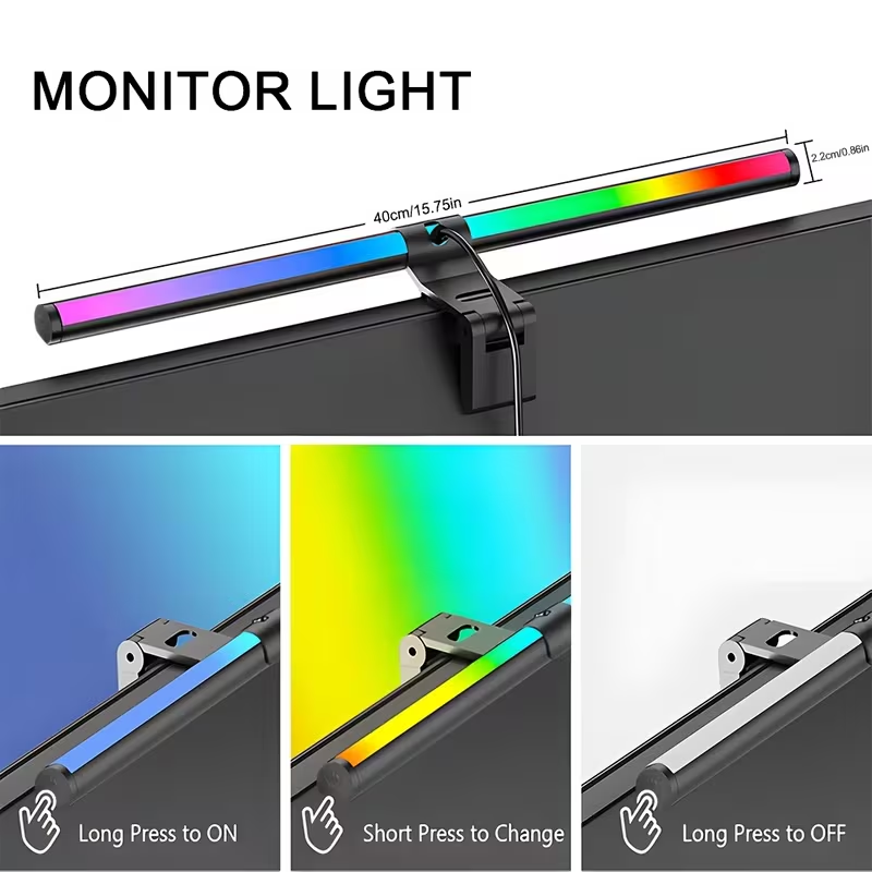 Barra de Luz LED para Monitor  - Desk Setup Computer avaliação e preço