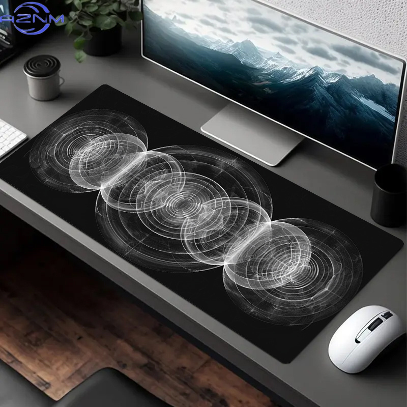 Mouse Pad Grande com Padrão Es - Desk Setup Or Set Up avaliação e preço