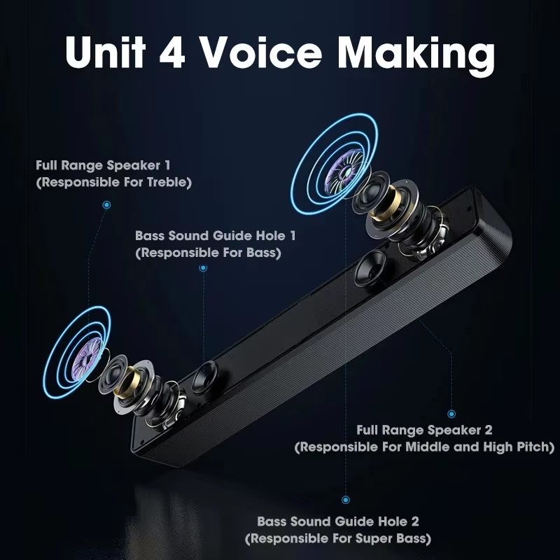Caixa de Som Portátil para Com - Desk Hifi Setup avaliação e preço