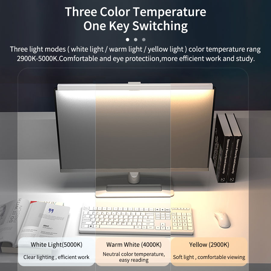 Barra de Luz LED de 50cm para  - Desk Setup Computer avaliação e preço