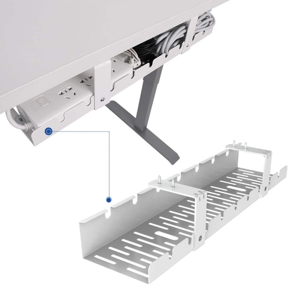 Organizador de Cabos para Mesa - Desk Setup Workspace avaliação e preço