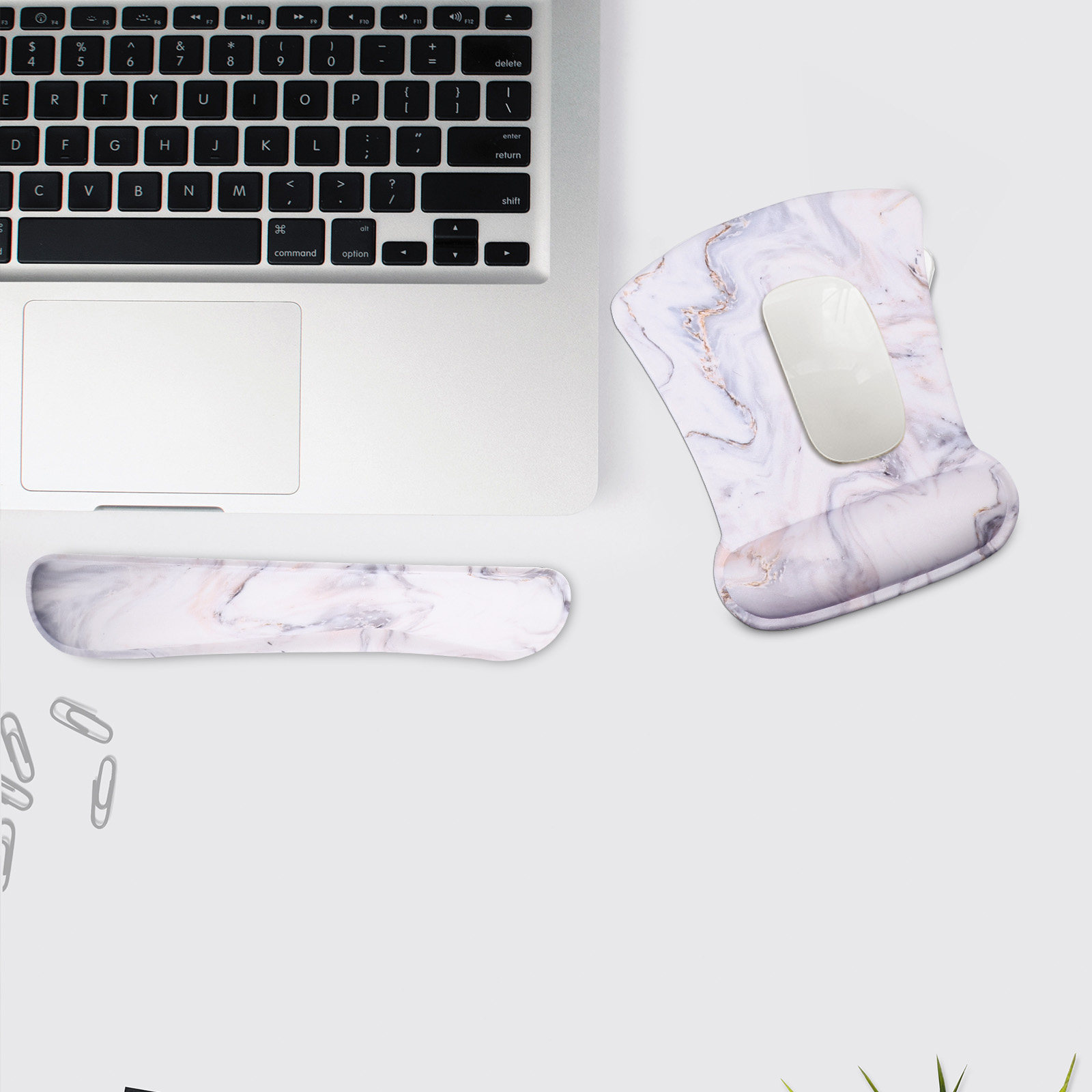 1 conjunto de apoio de pulso p - Ergonomic Desk Setup Keyboard avaliação e preço