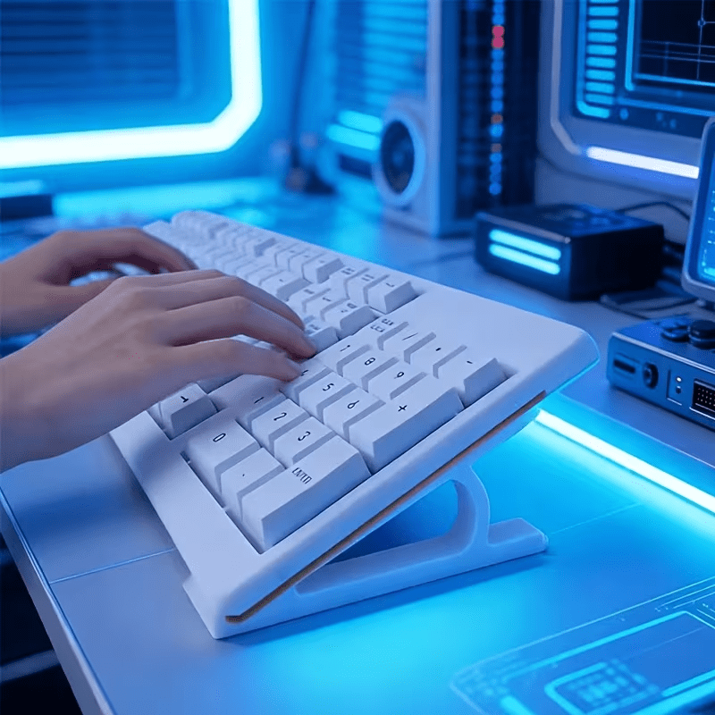 6 unidades de suporte ergonómi - Ergonomic Desk Setup Keyboard avaliação e preço