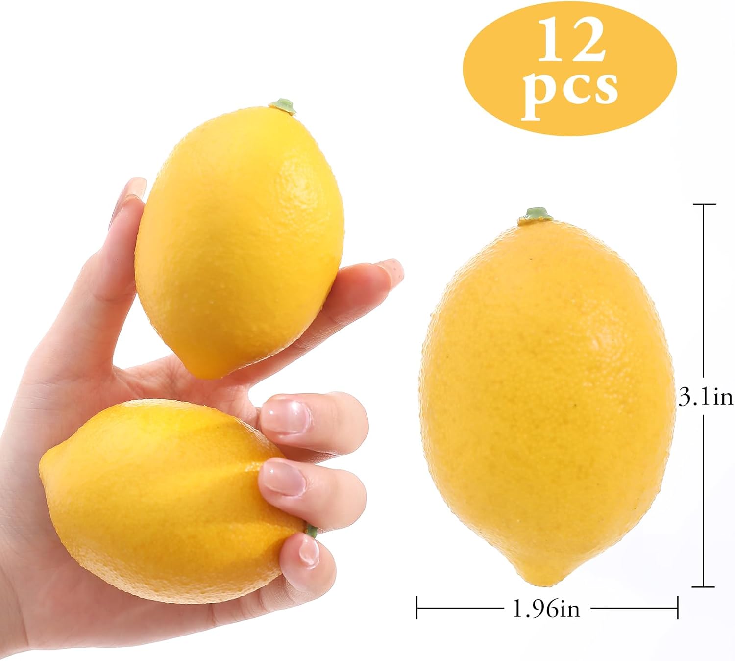 Pacote com 12 Limões Amarelos  - Yellow Desk Setup avaliação e preço