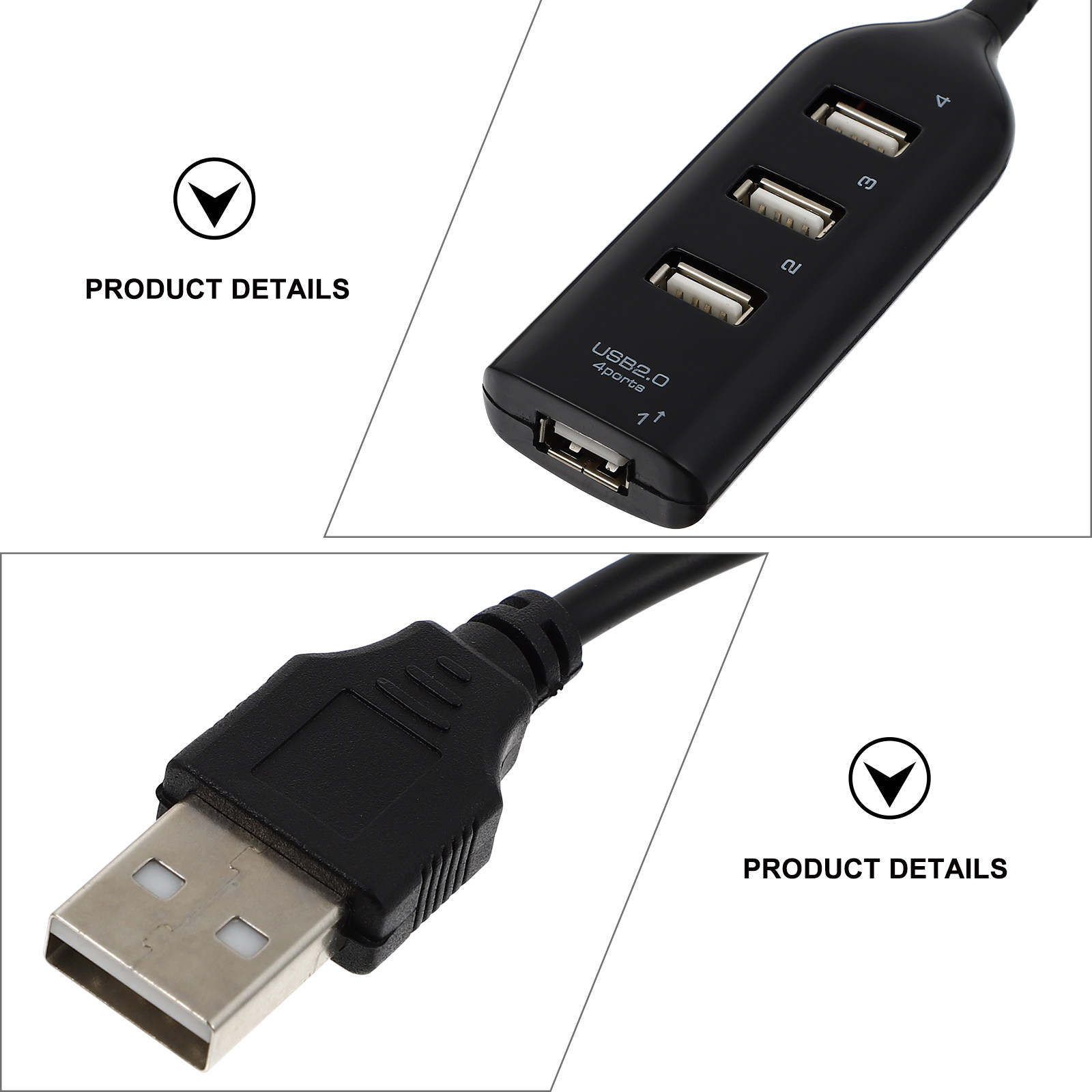 1 unidade de hub USB portátil, - Desk Setup Requirements avaliação e preço