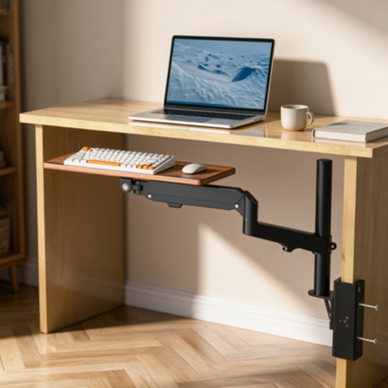 Bandeja de Teclado Ergonômica  - Ergonomic Desk Setup Keyboard avaliação e preço