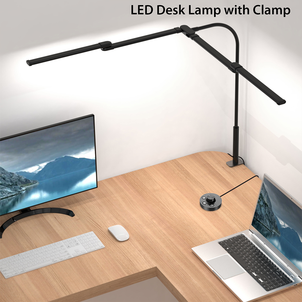 Lâmpada de mesa led com braçad - Desk Setup Computer avaliação e preço