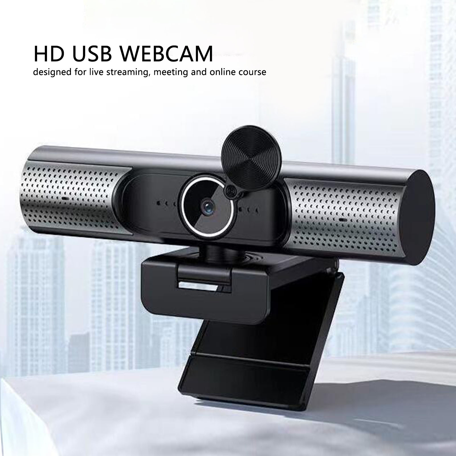 Webcam 2K 1080P 30fps com Foco - Desk Hifi Setup avaliação e preço