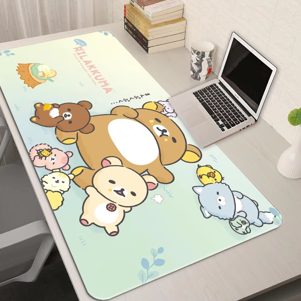 Xxl dos desenhos animados rosa - Yellow Desk Setup avaliação e preço