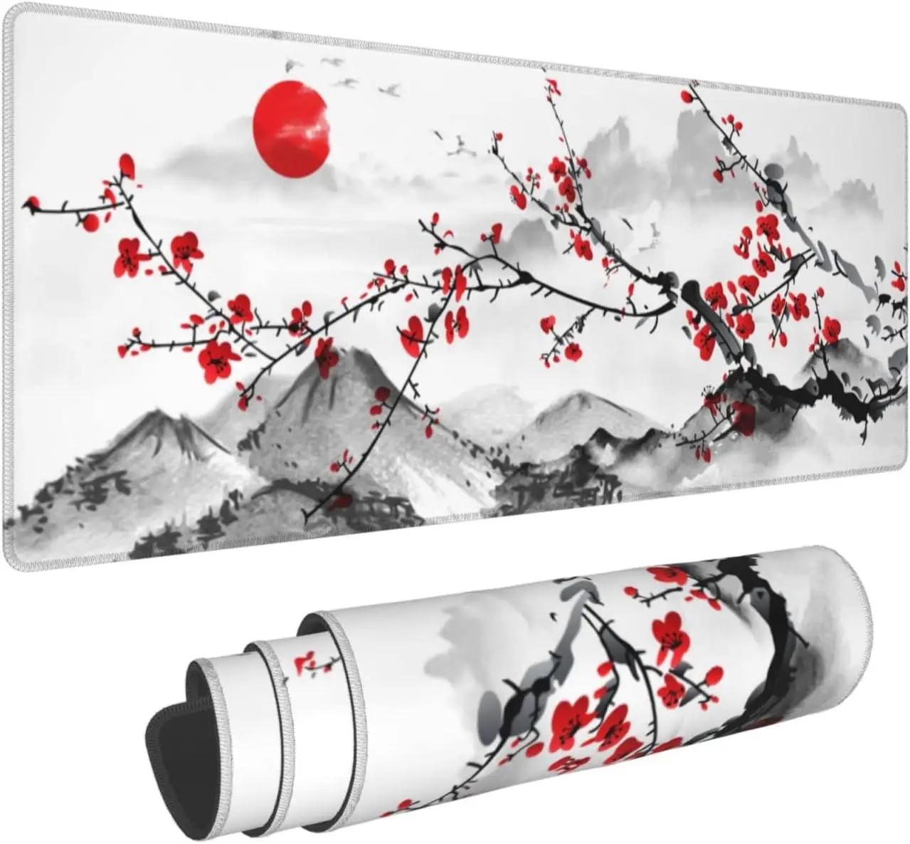 Tapete de Mesa com Estampa de  - Desk Setup Red avaliação e preço