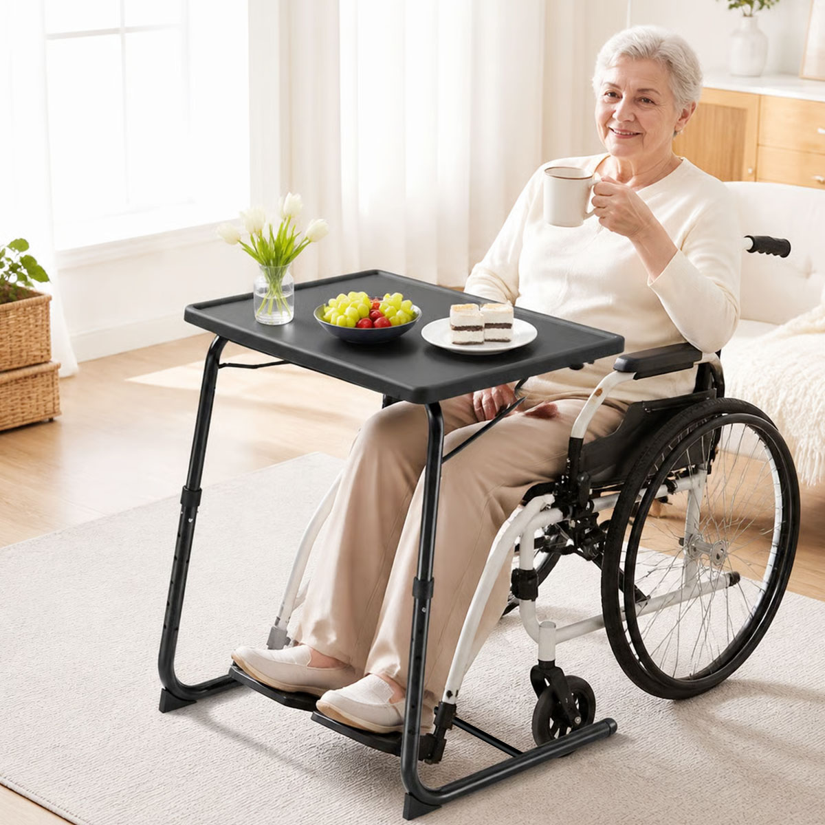 Mesa ajustável para laptop na  - Desk Setup Ideas avaliação e preço