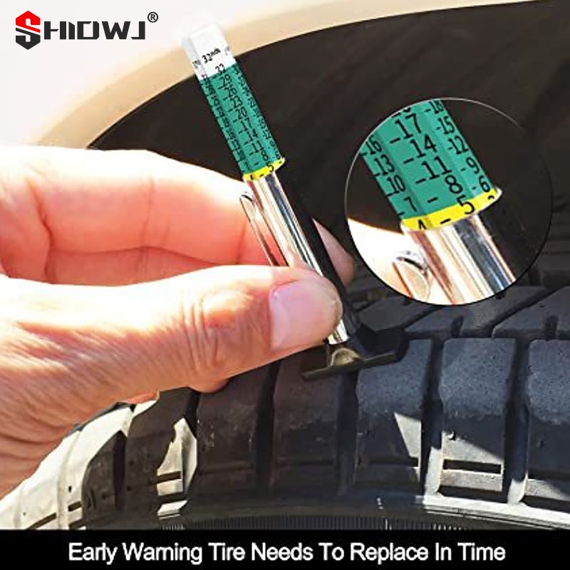 Car Tire Tread Profundidade Ga - Monitor Cleaning Kit avaliação e preço