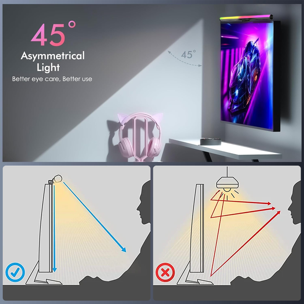 Barra de Luz Wi-Fi para Monito - Desk Setup Rgb avaliação e preço