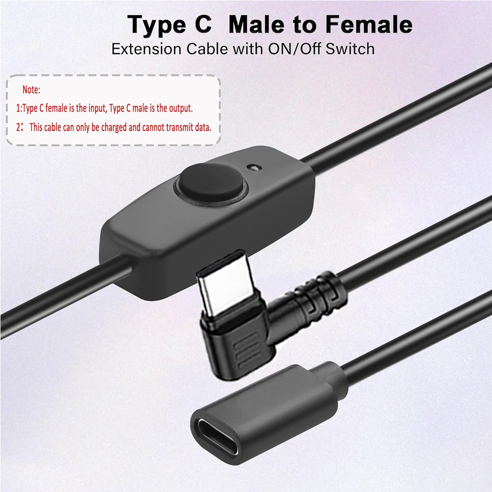Cabo de extensão usb c curto c - Desk Setup Led Strip avaliação e preço