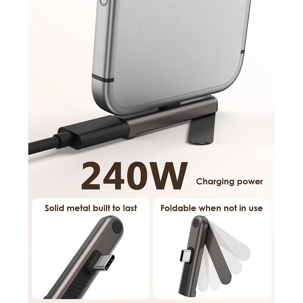 Adaptador OTG Dobrável PD Ligh - Desk Setup Stand avaliação e preço