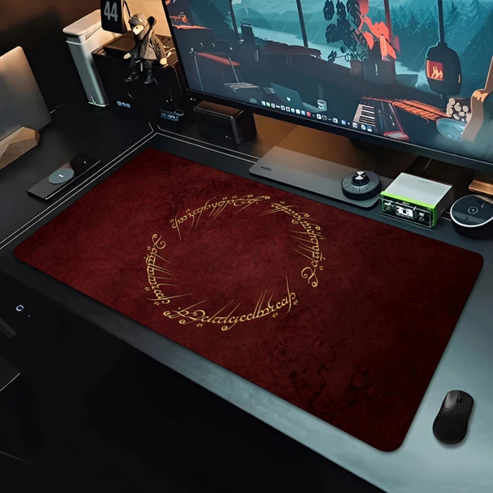 Mouse Pad Grande Vintage com P - Desk Setup Red avaliação e preço