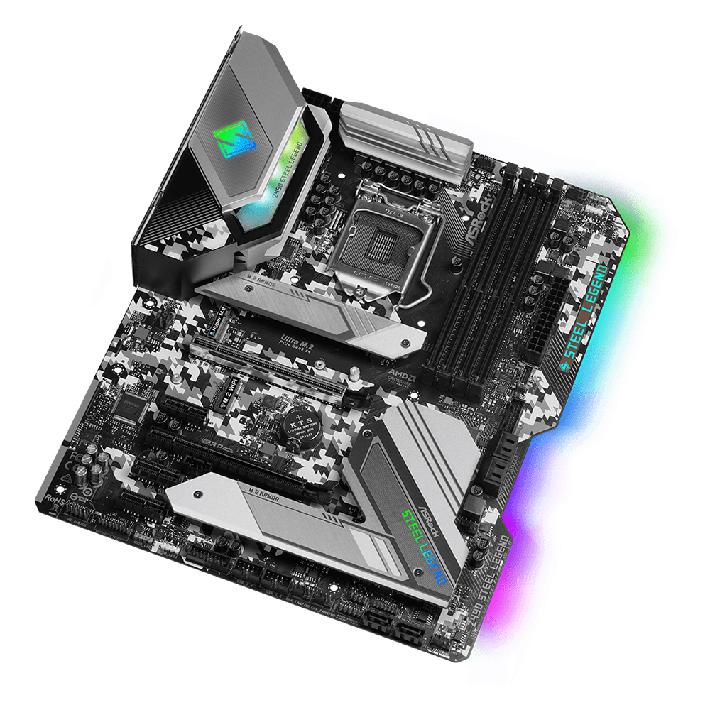 Placa-mãe ASRock Z490 Steel Le - Intel Cpu Core I9 avaliação e preço