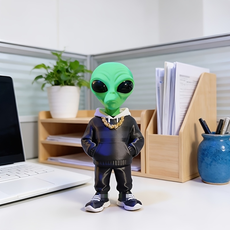 1 Peça de Figura Alienígena Ve - Desk Setup Home avaliação e preço