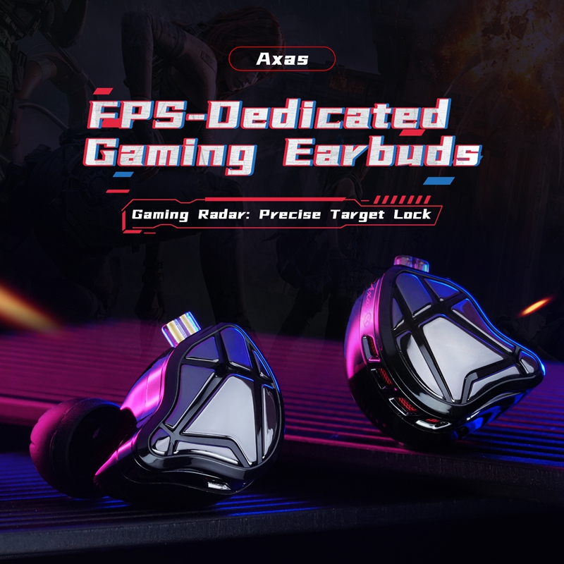    Fones de Ouvido KZ Axas FP - Desk Hifi Setup avaliação e preço